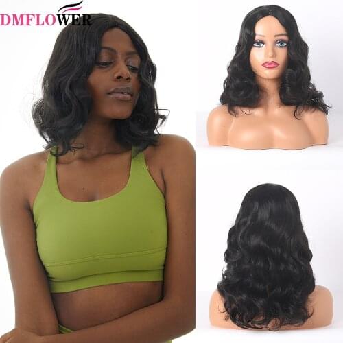 DMFLOWER Synthetic Wigs