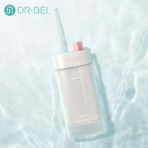 DR.BEI F3 Oral Irrigator Water Flosser Cordless Dental Water Jet Tank Portable Rechargeable Waterproof 3 Modes Teeth Cleaner