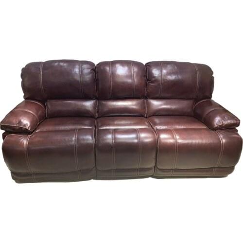 Electric recliner relax massage swivel rocking chair theater living room Sofa bed functional genuine leather couch Nordic modern