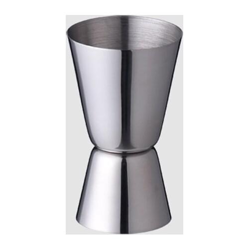 OAPE 15/30ml Stainless Steel Cocktail Shaker Measure Cup Dual Shot Drink Spirit Measure Jigger Kitchen Gadgets Bar Accessories