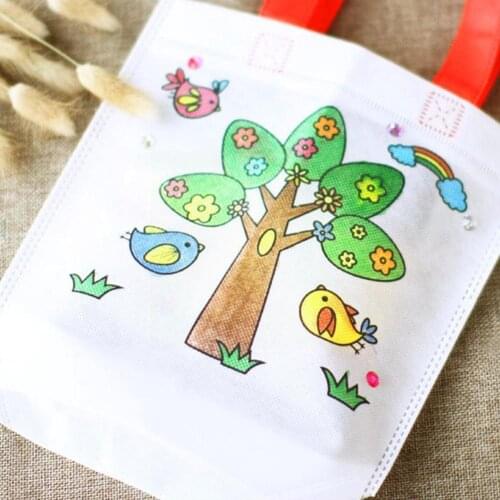 8pcs/set Permanent Textile Markers Fabric Paint Pens Pen DIY Pigment Painting T-shirt Liner Writing Marker Pen Crafts Suppl M3H5