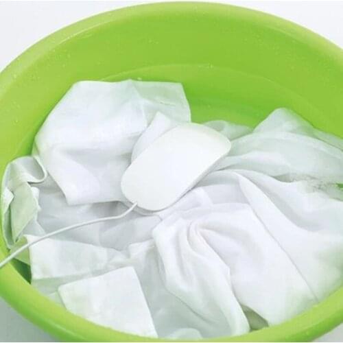 Mini ultrasonic vibration washing machine portable washing machine fruit and vegetable Jewelry Travel cleaner