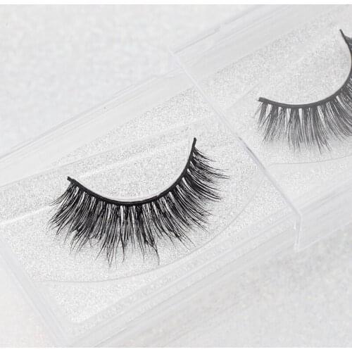 1 Pair Real 3D Mink Lashes Soft Natural False Eyelashes Mink Eyelashes Makeup Long Eye Lashes Eyelash Extension