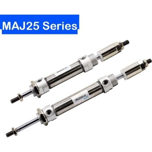 MAJ25 Adjustable Stainless Steel Pneumatic Air Cylinder Mini MAJ25*25-25-S MAJ25*50-50-S MA25*75-50-S MAJ25*100-50-S