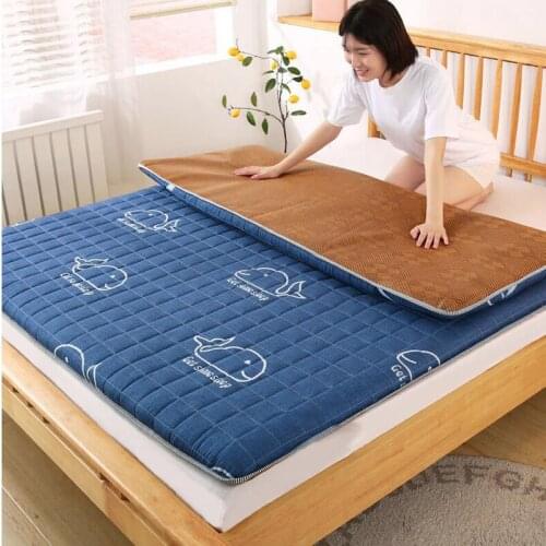 VESCOVO A B Surface Mattress Topper 1.2m Summer Mat Student Dormitory Winter Mattress 90*200