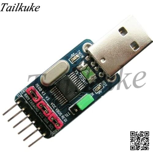 YS-CH341T Module USB to I2C IIC USB to UART TTL USB to Serial Dual Voltage
