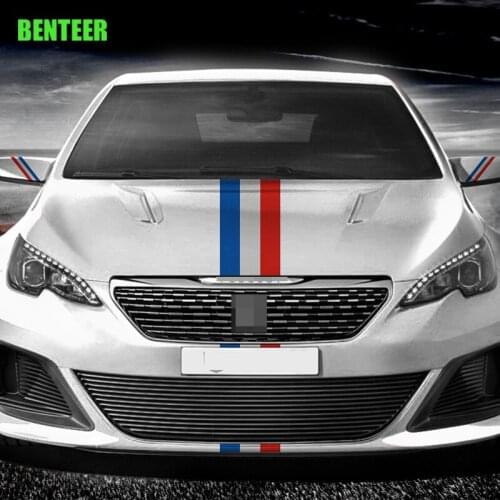 150cm Car head sticker for Peugeot 206 208 307 308 2008 3008 106 108 306 206 208