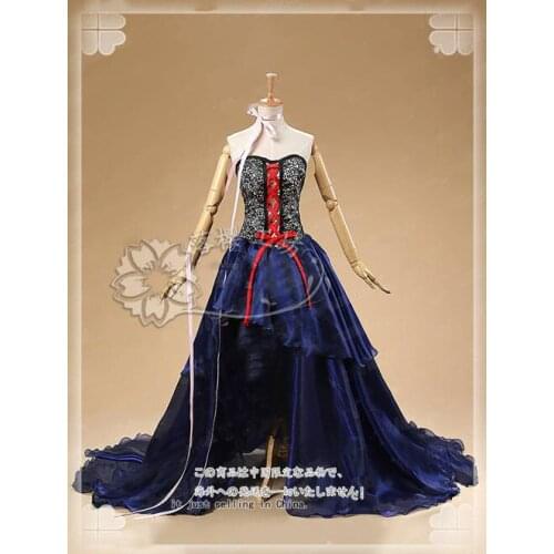 Anime Chobits Freya Cosplay Costume The High Quality Fashion Elegant Formal Dress Female Party Role Play Clothing Custom-Make