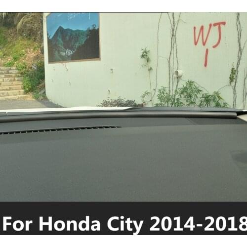 For Honda City 2014-2018 Rubber Soundproof Dustproof Sealing Strip For Auto Car Dashboard Windshield decoration Auto Accessories