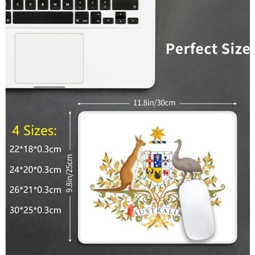 Coat Of Arms Of Australia Mouse Pad DIY Print Cushion Coat Of Arms Of Australia Coat Of Arms Australia