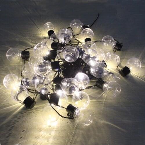 Globe String Lights Christmas Decoration 10M 38 led Bulbs 220/110V Indoor Outdoor Wedding Garden Pendant Garland String Light