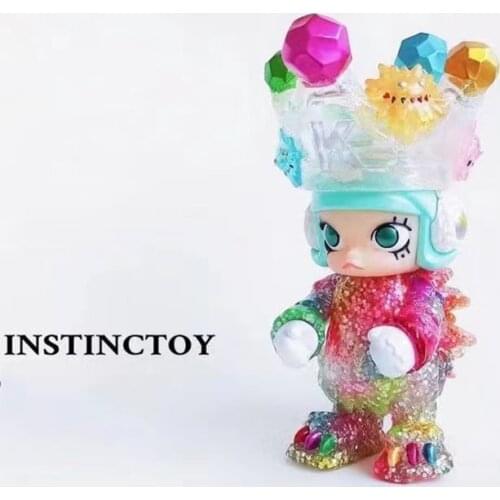 Molly x Instinctoy Erosion Molly Costume Series Blind Box Collectible Cute Action Kawaii animal toy figures