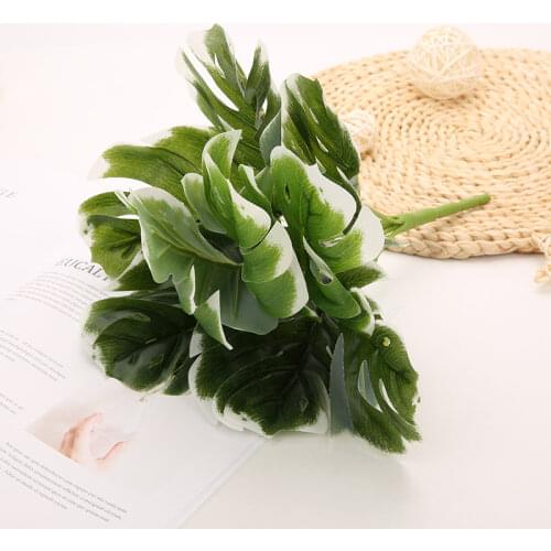 Pigeon Simulation 9 Turtle Leaf Plantain Leaf Wholesale Green Gardening Engineering Decoration