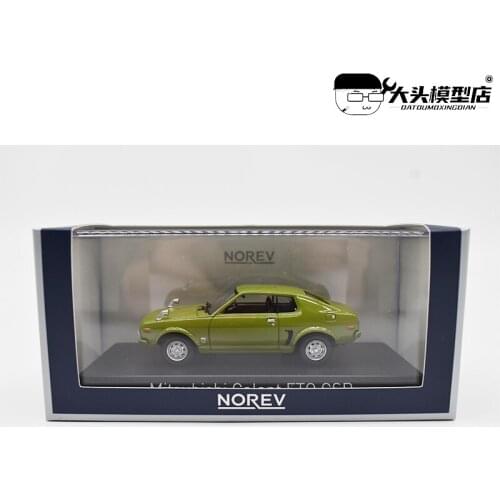 1/43 Norev Mitsubishi Galant Fto GSR Car Model Models Compact Black Furnishing Articles Collection Of Toys