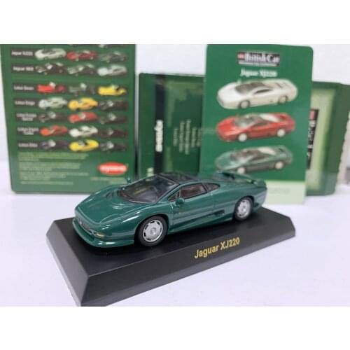 KYOSHO 1/64 Jaguar XJ220 Collect die casting alloy trolley model