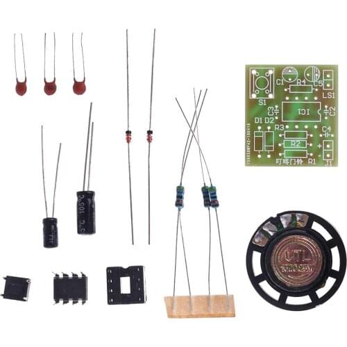 Doorbell Suite Module Electronic DIY Kit Electronic Assembly Kit DC 4.0-7.0V Ding dong doorbell Module