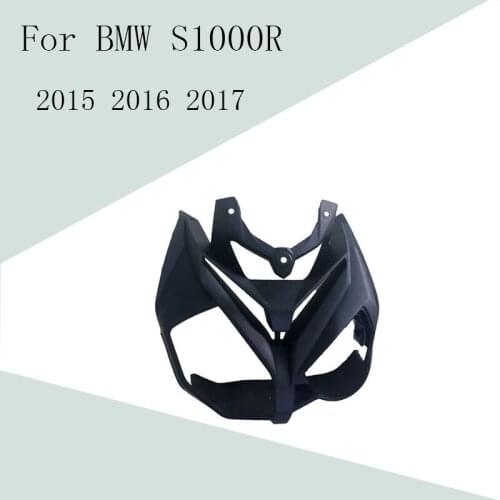 For BMW S1000R 2015 2016 2017 Head Fairing Front Upper Nose ABS Injection Fairing S 1000 R 15 16 17 Motorcycle Accessories