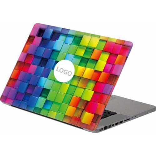 Stereo color box Laptop Decal Sticker Skin For MacBook Air Pro Retina 11" 13" 15" Vinyl Mac Case Body Full Cover Skin