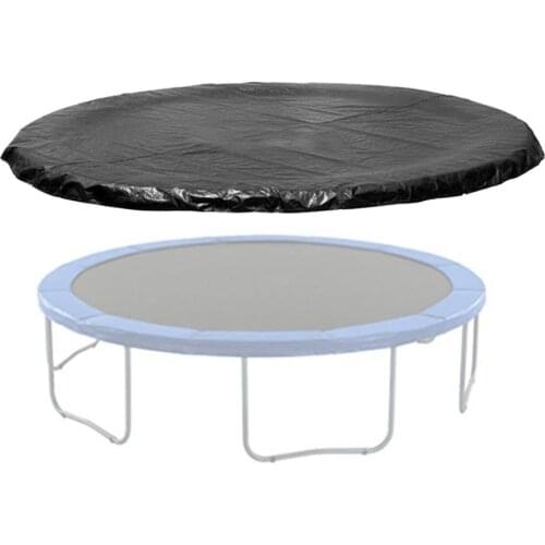 6/8/10 Inch Trampolines Weather Cover Rainproof UV Resistant Wear-resistant Round Trampoline Protective Cover