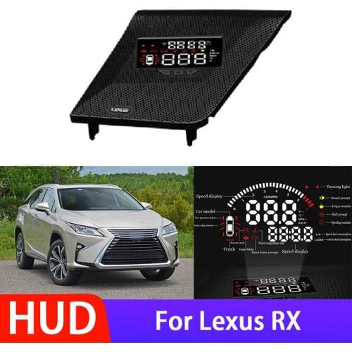 High Quality Car Head Up Display HUD For Lexus RX Electronic Accessories Safe Driving Screen Alarm System