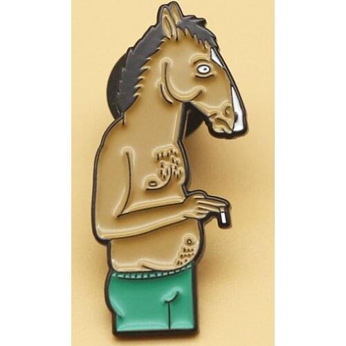 XM-funny Animation Peripheral Brooch Backpack Hat Accessories Pin Anime Brooch