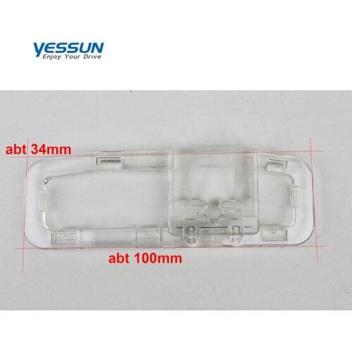 Yessun Rear View Camera Bracket Plate Lights Mount For KIA New Pride Sephia Sport Rio camera shell