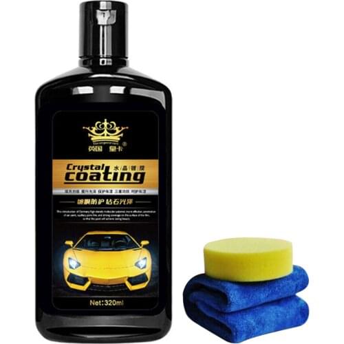 320ml Anti Scratch Liquid Crystal Coating Car Scratch Repair Nano Coating Auto Lacquer Paint Care Polished Glass Coating