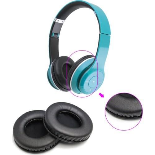 1 Pair Headset Protein Leather Earpads Earphones Ear Cushion for Beyerdynamic DT 880 860 990 770 Headphones Ear Pad