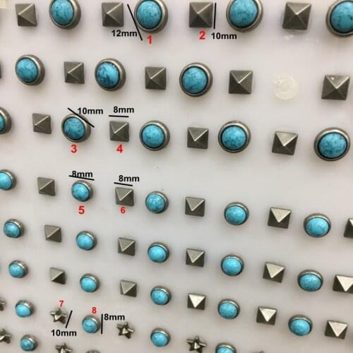 100pcs New Arrival Hardware Accessories Cone Decorative buckle Square buckle bag rivet