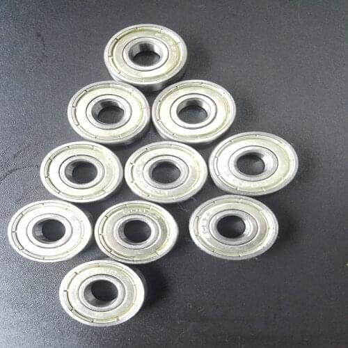50pcs 608ZZ 8x22x7mm miniature deep groove ball bearing 8*22*7mm