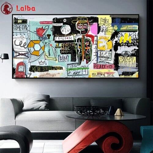 5D DIY Square round Diamond Painting Modern street graffiti art Cross Stitch Diy Diamond Embroidery picture Diamond Mosaic art