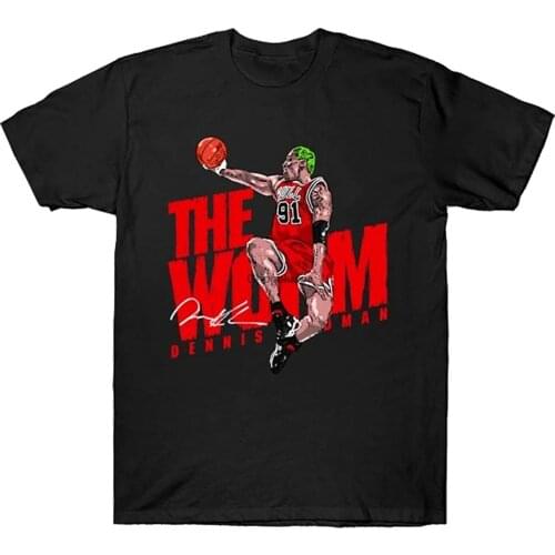 CAR FURNITURE Den.NIS Rodman T-Shirt Unisex Shirt Longsleeve Shirt Sweatshirt Hoodie for Men Women Black