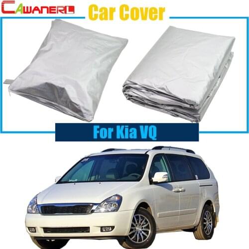 Cawanerl Car Cover Automotive UV Anti Rain Sun Snow Preventing Protector Dustproof Cover For Kia VQ Free Shipping