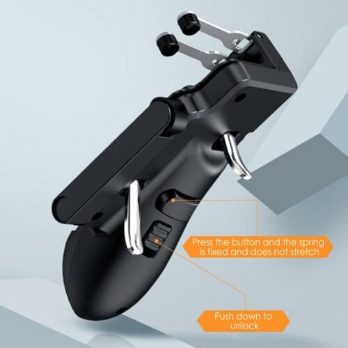 H11 PUBG Gamepad Controller Six Finger Shooting Game Joystick Handle For Ipad Tablet L1R1 Fire Button Aim Key PUBG Trigger