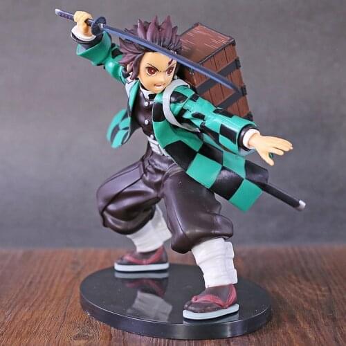 Demon Slayer Kimetsu No Yaiba Kamado Tanjirou Agatsuma Zenitsu Inosuke Hashibira SPM Figure Collectible Model Toy