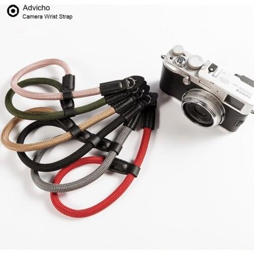 Handmade Nylon Digital Camera Wrist Strap Hand Grip for Fujifilm Canon Nikon Sony Polaroid Pentax Panasonic Camera Strap