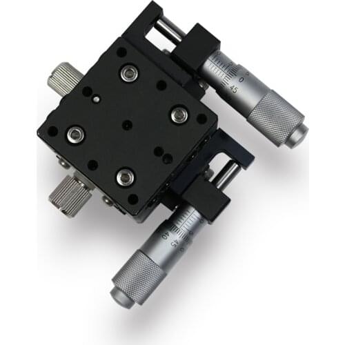 XY40R-30 XY Axis Trimming Station Manual Displacement Platform Linear Stage Sliding Table 40*40mm