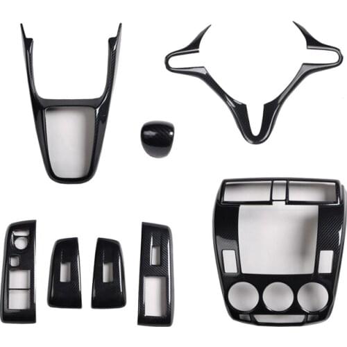 Modified Fiber Color mahogany Interior With Sequins For Right Driving 08-14 HONDA City