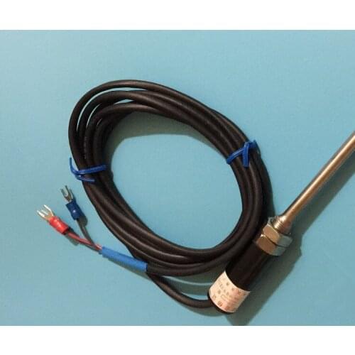 5pcs/lot WZP-187 Stainless steel waterproof temperature sensor probe 50MM Pt100 K/E CU50 type Sensor