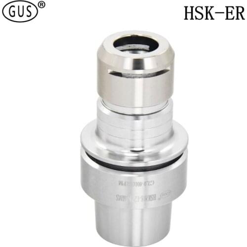 GUS HSK high speed tools holder HSK25E HSK32E HSK40E ER16 ER20 ER25 43L 50L 60L 80L collet chuck ,for CNC engraving machine