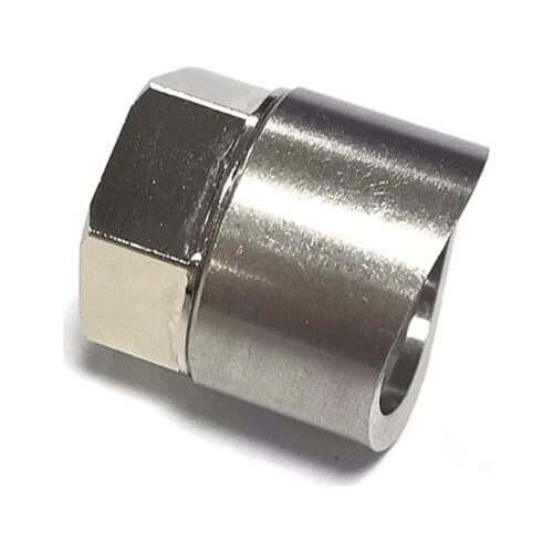 O2 Sensor Bung Plugs Stainless Steel M18x1.5 Oxygen Wideband Bung Plug Hex Head Compatible with Universal Fittings