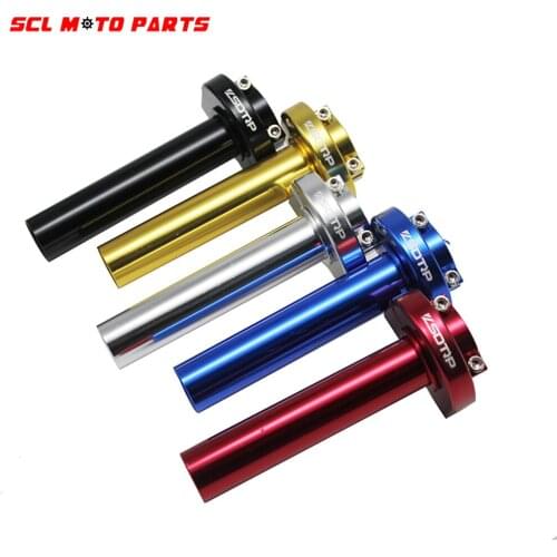 ALconstar-Motorcycle Grip Throttle Aluminum Handle Bar Grip Throttle Assist CNC Alloy Twist Gas Throttle Handle Dirt Bike