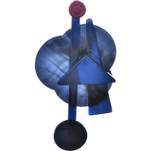 Blucome Korean Acrylic Brooches For Women Men Girls Gifts Female Corsage Acetate Fiber Hijab Pins Temperament Brooch Badge