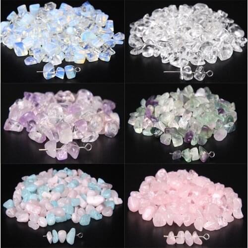 Natural Gem Irregular Rose Quartzs Chip Stone Beads For Jewelry Making 5-8mm Freeform Beads DIY Bracelet Necklace 15.5" Strand