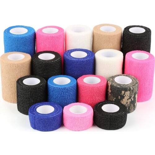 Elastoplast Sports Safety Bandage First Aid Health Care Treatment Gauze Tape 2.5cm*4.5m Self-Adhesive Elastic Bandage