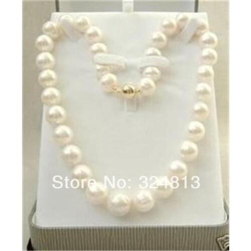 Hot sale Natural 9-10mm Akoya Pearl Necklace 17'' a