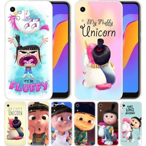 Luxury Soft Silicone Case My Fluffy Unicorn Agnes for Huawei Honor 9X 8A 7A 20 Pro 7X 8X 7S 8S 8 9 10 Lite View 20 20i 10i Play