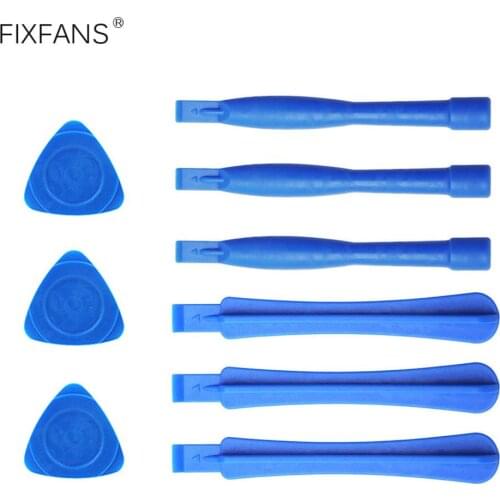 9Pcs Phone Laptop Opening Tools Kit Nylon Pry Spudger and Triangle Guitar Picks for iPhone Samsung Screen Removal Cover Opener