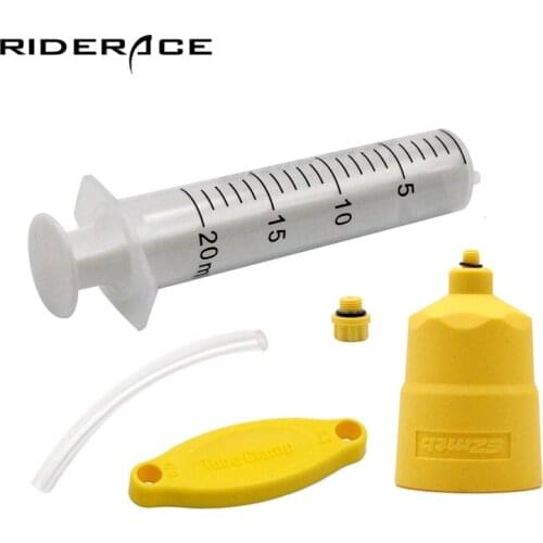 Bicycle Hydraulic Disc Brake Oil Bleed Kit Funnel Syringe Oil Stoper For Shinamo MTB Brake Repair Outdoor Road Bike Tools Parts