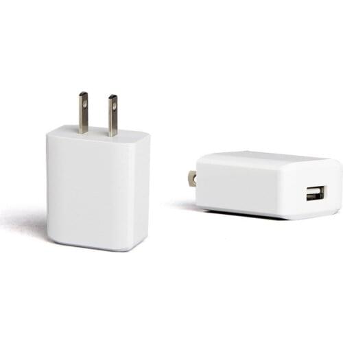 New Arrival Mini EU/US Plug Travel USB Wall White Charger 5V2A For Mobile Phone Charging 2A Smart Fast Charging
